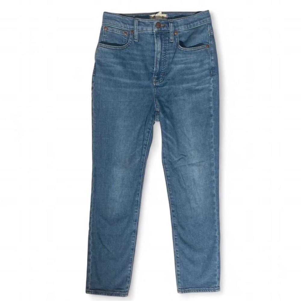 Madewell | The Perfect Vintage Crop Jeans 25 Summerweight Hemp High Rise Jeans